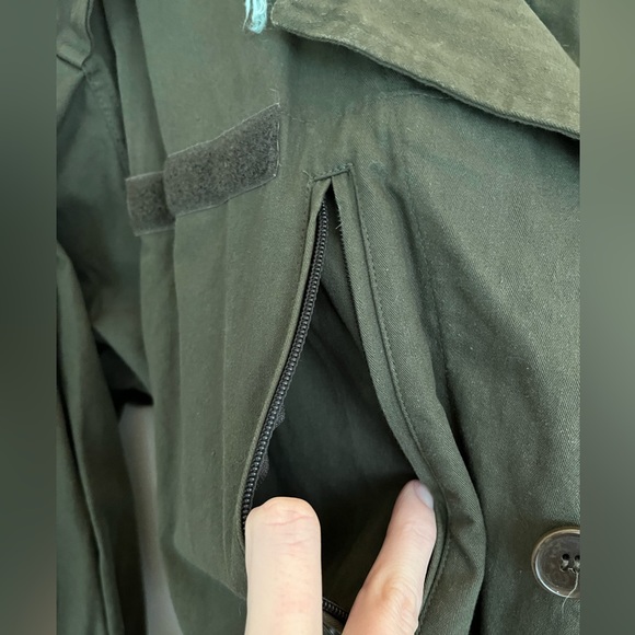 TIGER IN THE RAIN JACKET from FRED SEGAL Green Size 38 - Picture 7 of 12